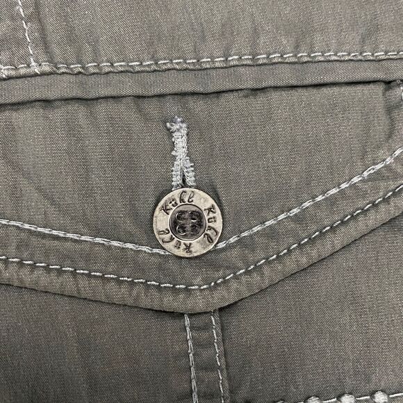 Kuhl Kontra Shorts Women's Size 6 Sage Button Flap Pockets Hiking Shorts - Picture 11 of 16